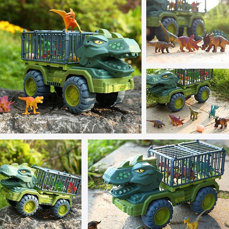 Dinosaur Truck Toy - Original Oversized Jurassic - Dinosaur Car