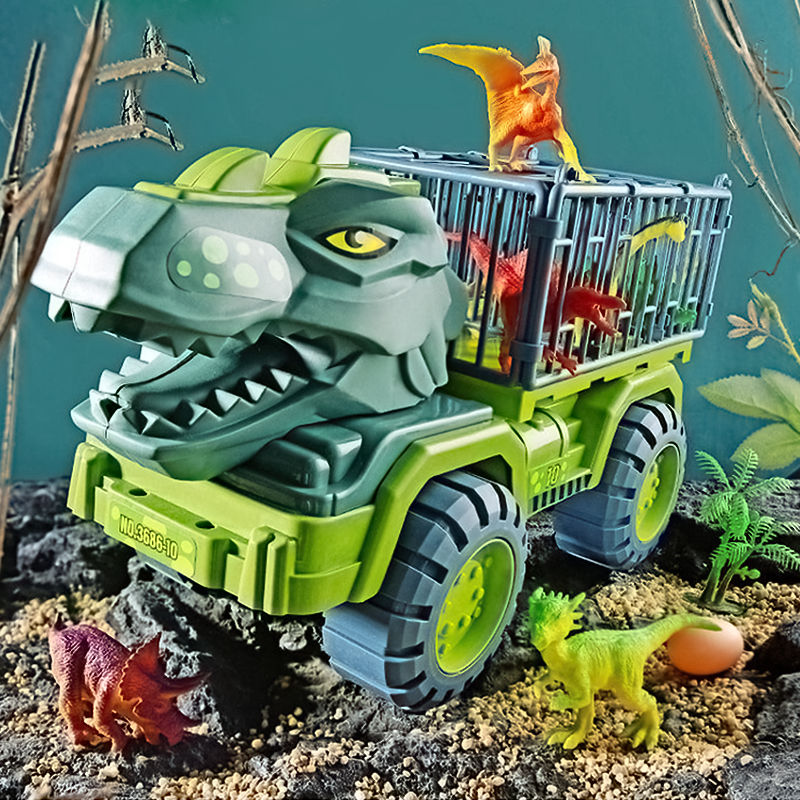Dinosaur Truck - DINOCRANE Original Oversized Jurassic - Dinosaur Car