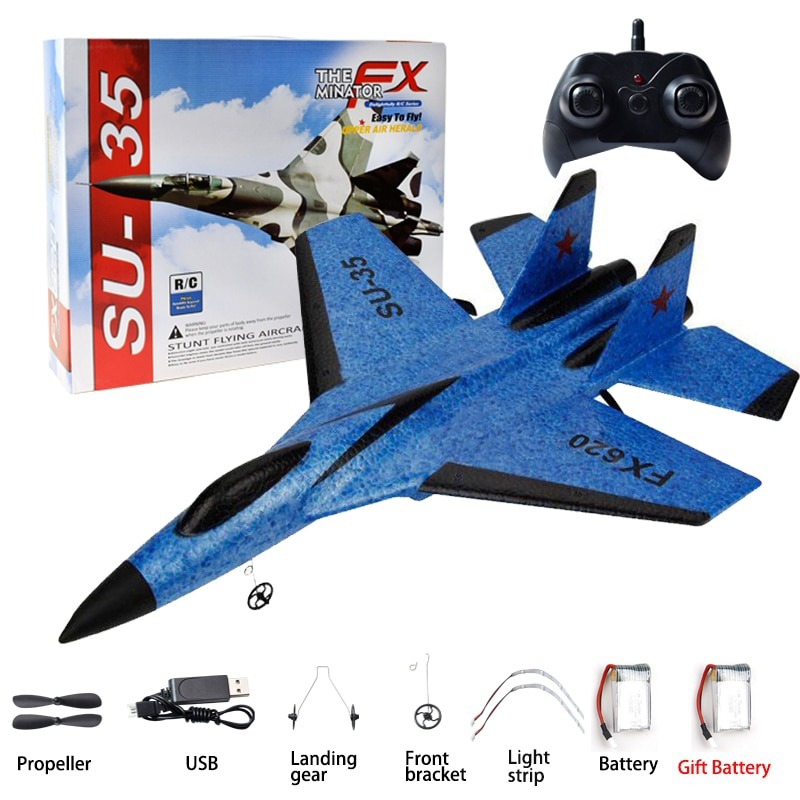 RC Aircraft - MINATOR FX High Speed Flexible Foam Fighter Aircraft - RC Plane
