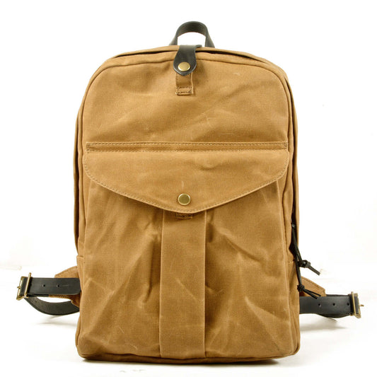 Waxed Waterproof Canvas Backpack
