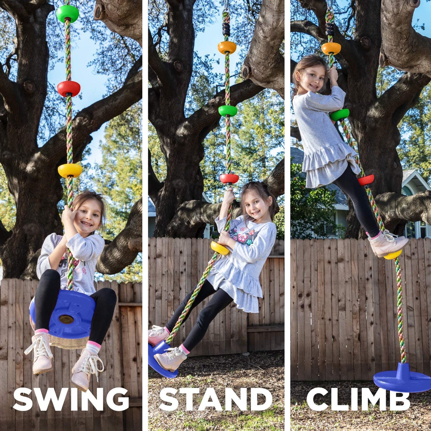 Swing-n-climb | Rope Swing Platform Climbers