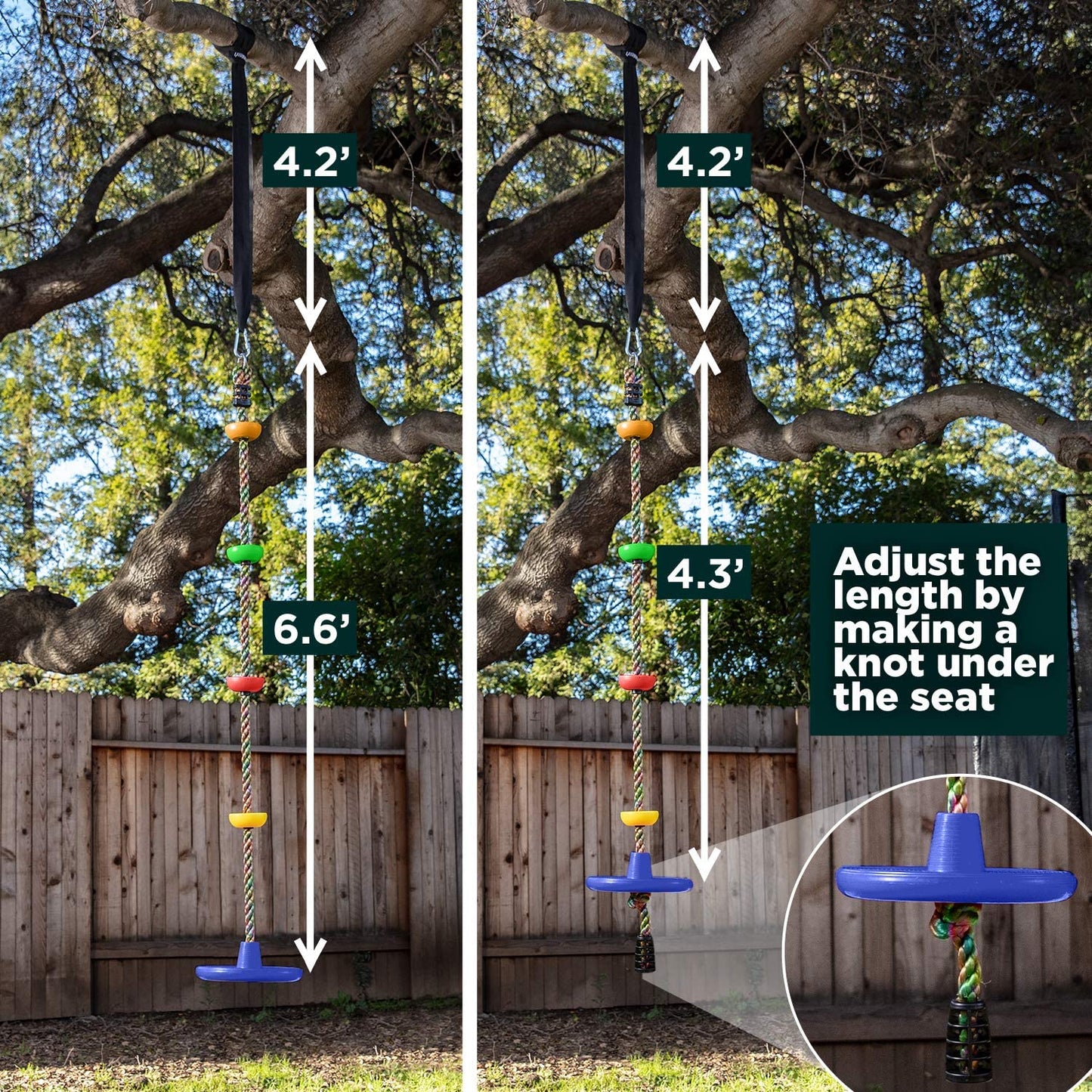 Swing-n-climb | Rope Swing Platform Climbers