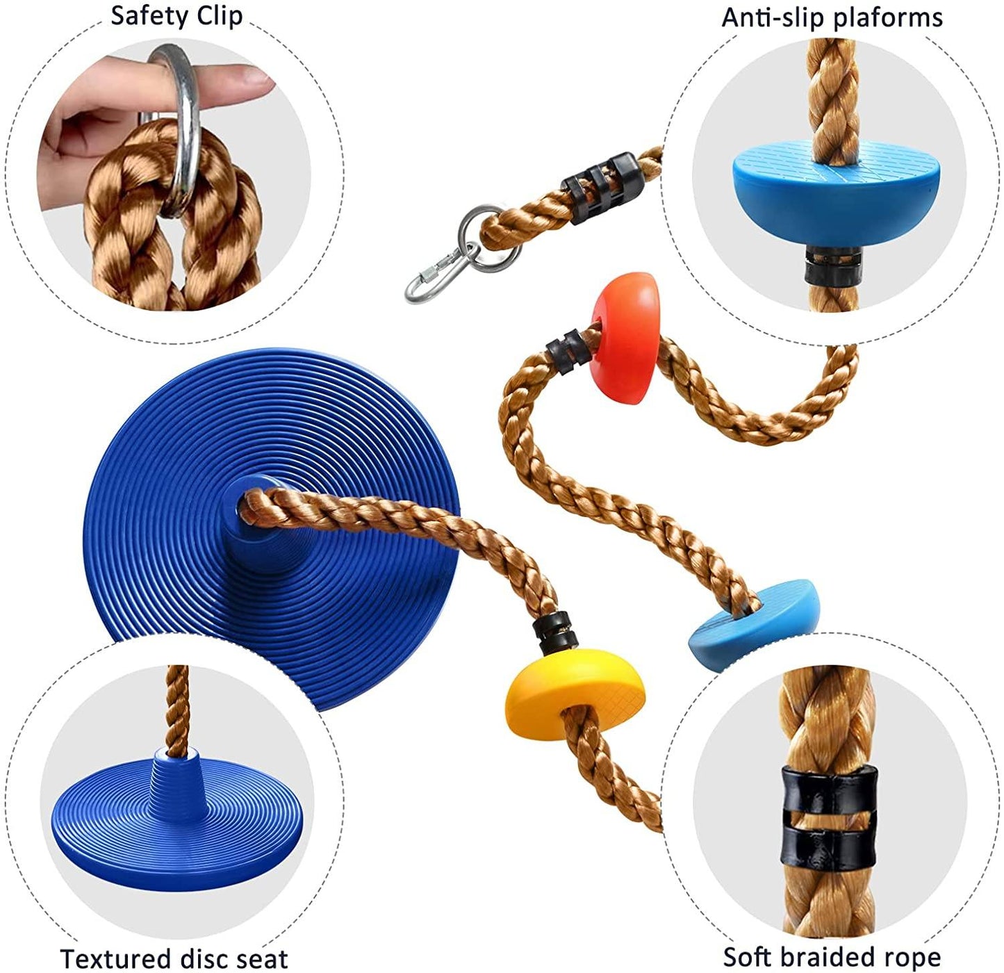 Swing-n-climb | Rope Swing Platform Climbers