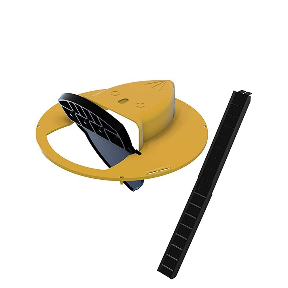 Smart Flip and Slide Mouse Trap - Bucket Lid Rat and Mouse Trap