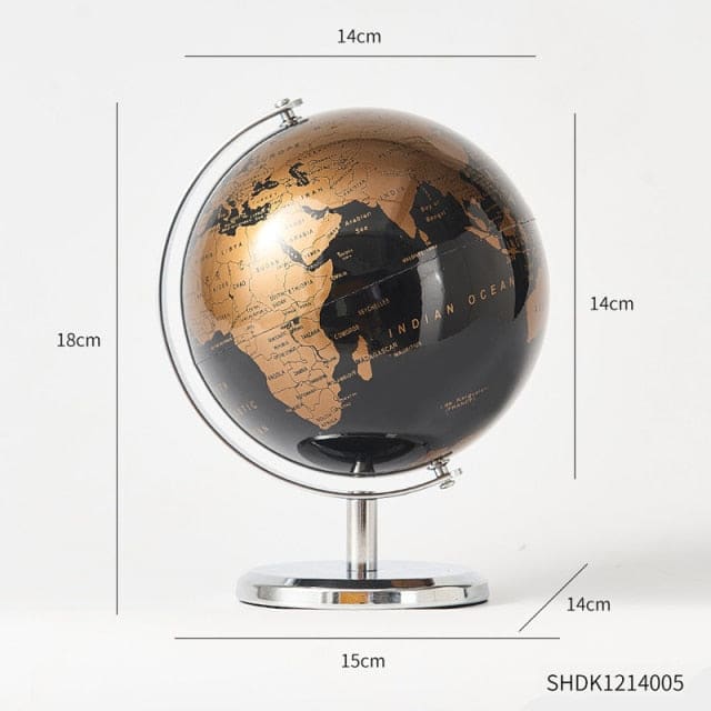 Retro World Globe