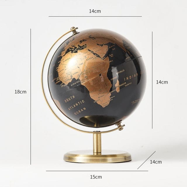 Retro World Globe