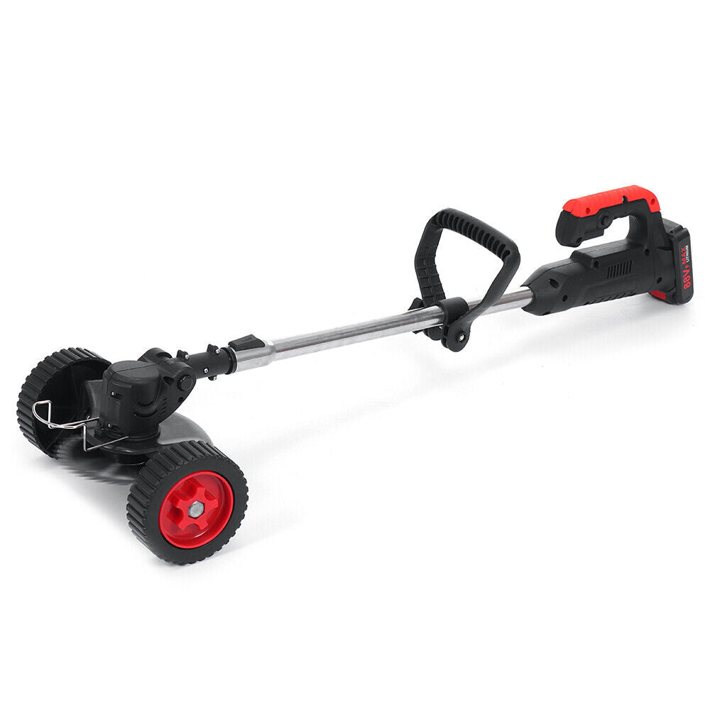 Powerful Electric Cordless Weed Eater / Grass Trimmer With Two Batteries