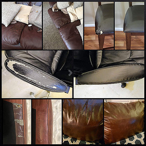 Leather Repair Patch-Repair Old Sofas, Chairs And Various Furniture Bite By Pets