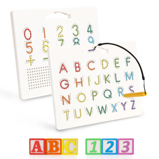 Magnetic Preschool Alphabet Board Letter ABC Board & Numbers Learning