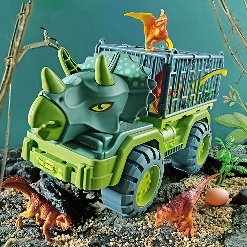 Dinosaur Truck Toy - Original Oversized Jurassic - Dinosaur Car