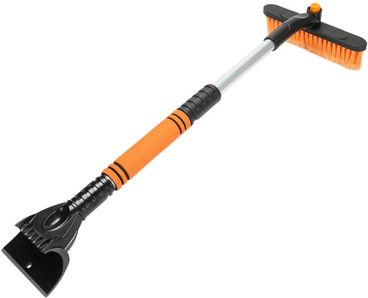 Snow Removal Brush - Extendable Ice Scraper for Car, SUV & Truck Windshield Ice Windows