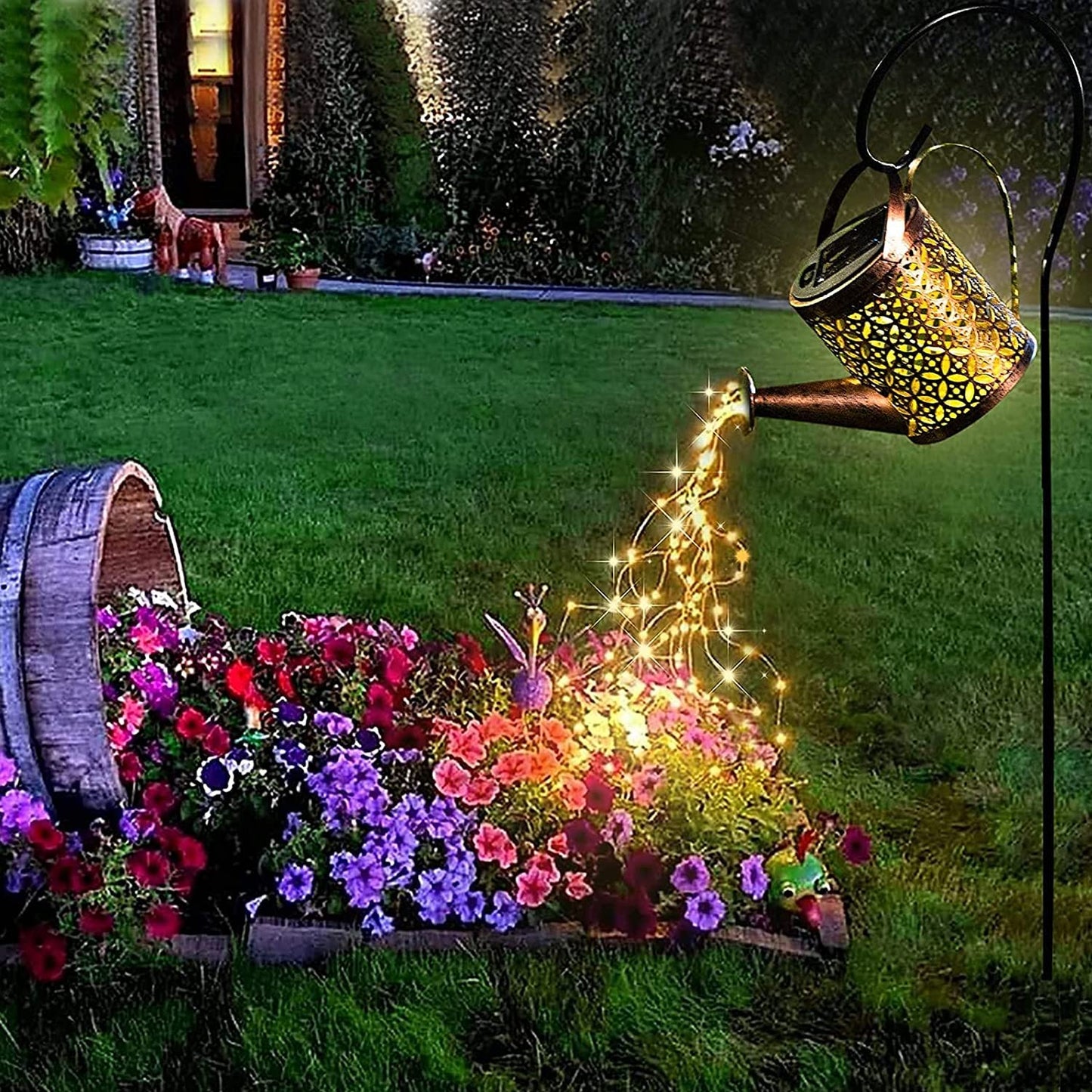 Garden Watering Can, Outdoor Light Led