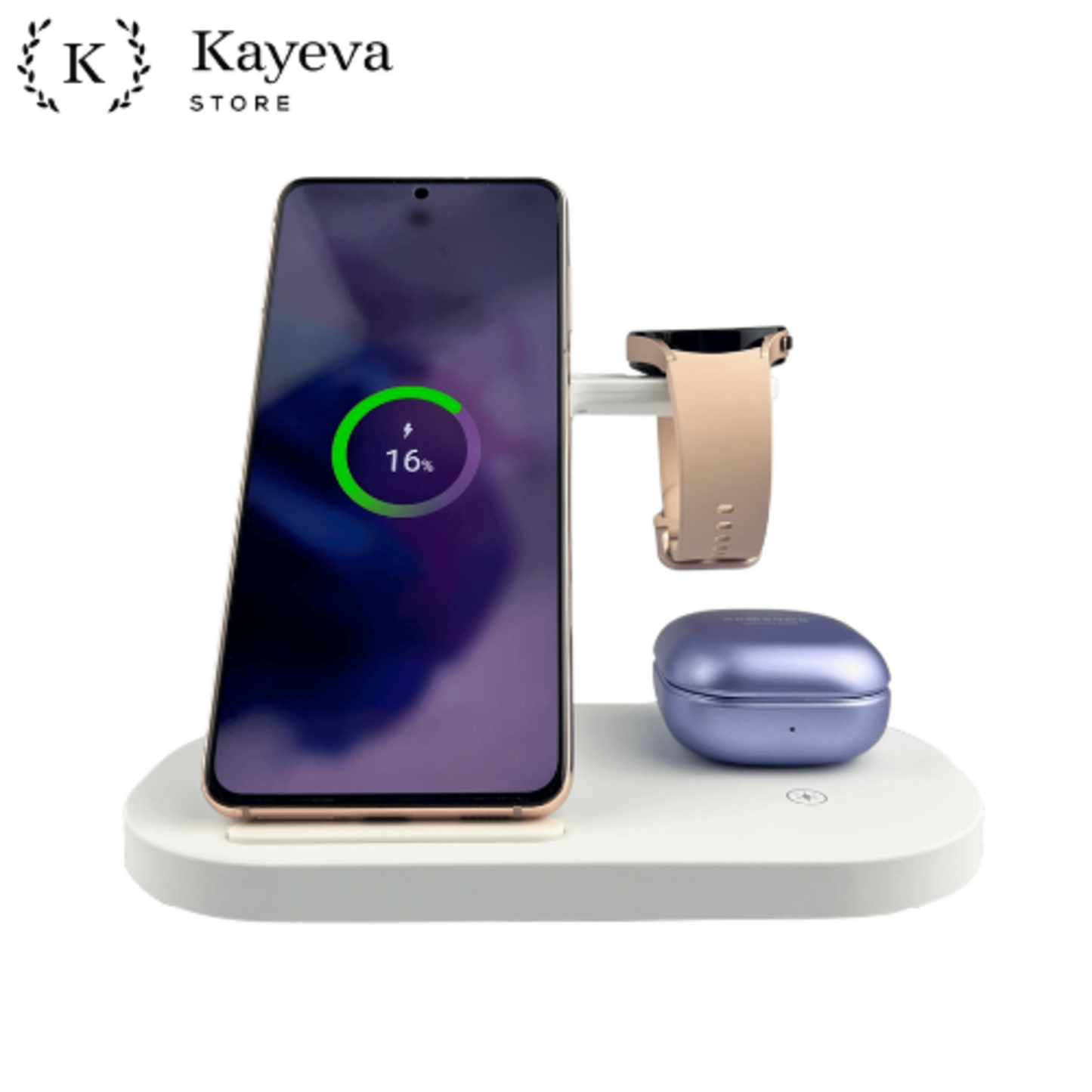 3 in 1 Samsung Wireless Charging Station - Wireless Travel Charger