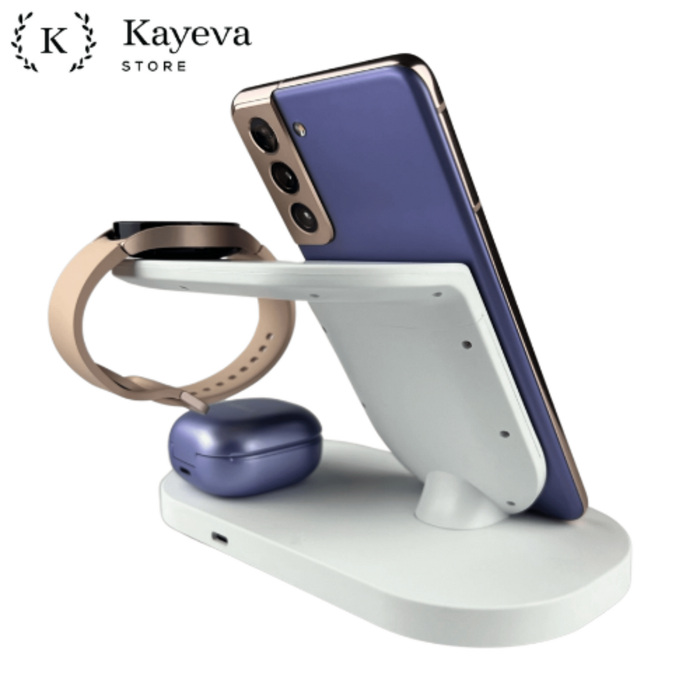 3 in 1 Samsung Wireless Charging Station - Wireless Travel Charger