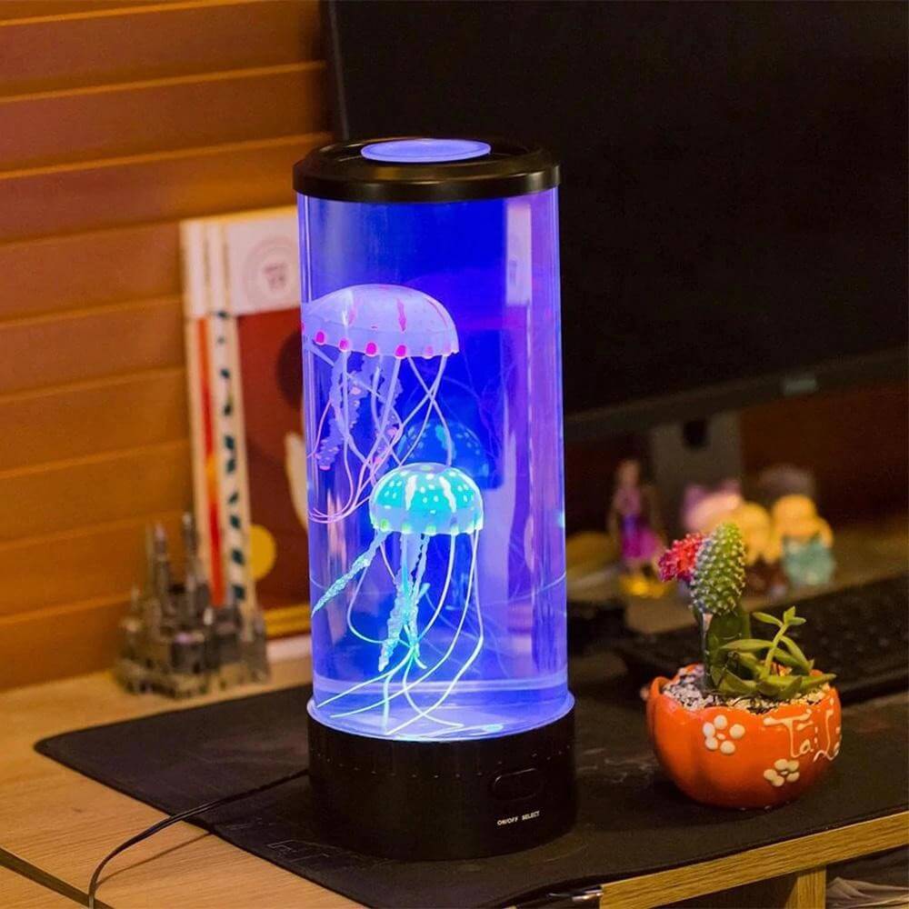 Jellyfish LED Lamp & Aquarium